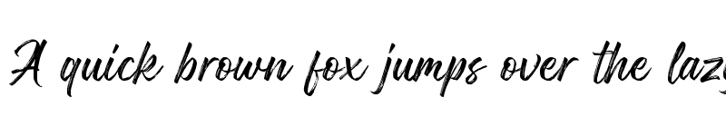 Preview of Gosthel Regular font