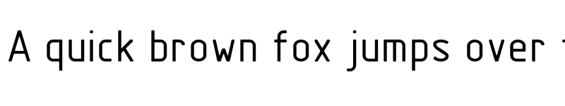 Preview of GOSTRUS type_B font