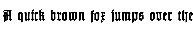 Preview of Gotenburg A Bold font