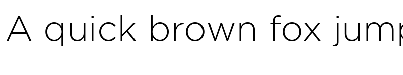 Preview of Gotham Light font