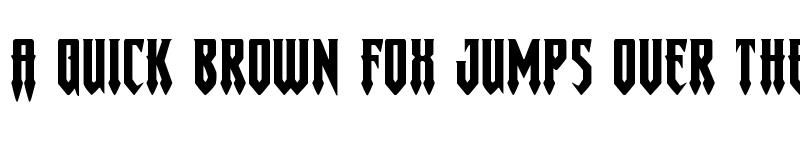 Preview of Gotharctica Extra-Expanded Expanded font