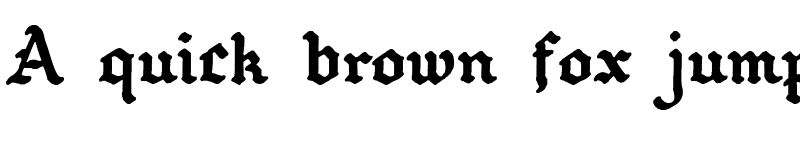 Preview of GothBallCrap Bold font