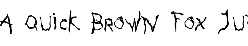 Preview of Gothika Regular font