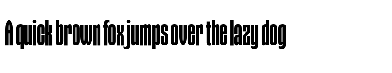 Preview of Gothiks Compressed Bold font