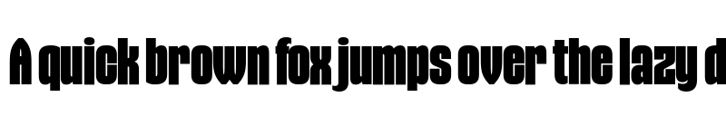 Preview of Gothiks Condensed Black font