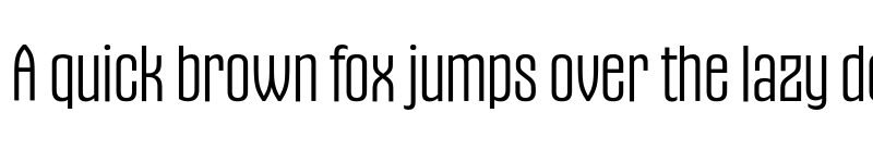 Preview of Gothiks Light font