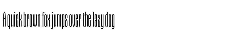 Preview of Gothiks Round Compressed Light font