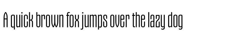 Preview of Gothiks Round Condensed Light font