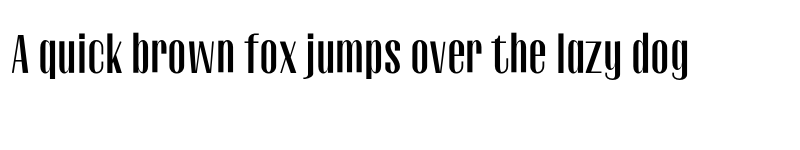 Preview of Gothink bold font