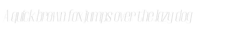 Preview of Gothink hairItalic font