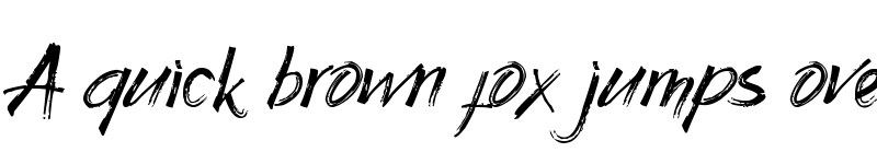 Preview of Gothix Regular font