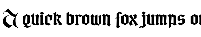 Preview of Gotika Black PERSONAL USE Regular font