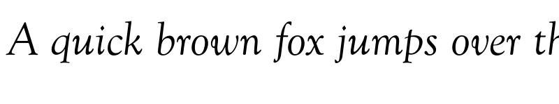 Preview of Goudy Old Style Regular Italic font