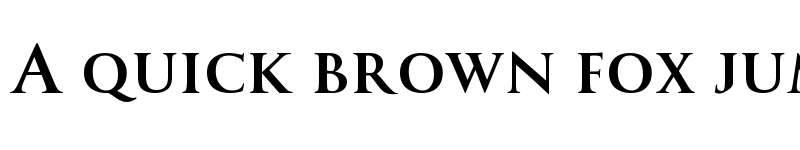 Preview of GoudyTitling-Bold Regular font