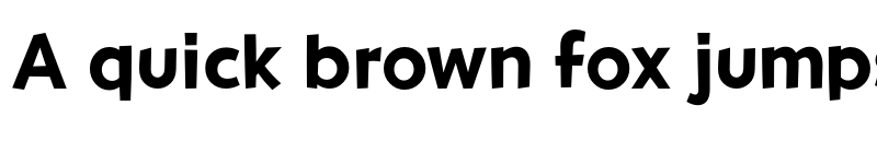 Preview of Govia Sans Medium font