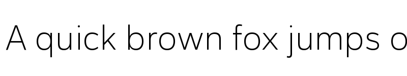 Preview of GPP Text Thin font