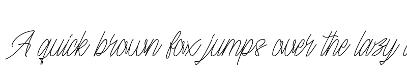 Preview of Grace Moretza Regular Regular font