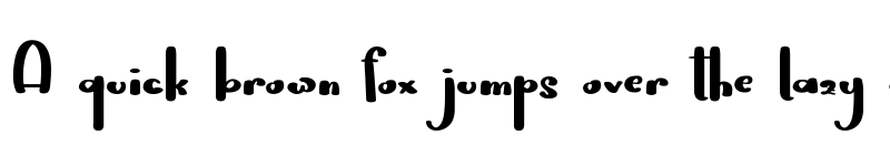 Preview of Gracia Regular font