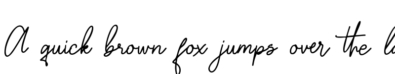 Preview of Graciast Regular font