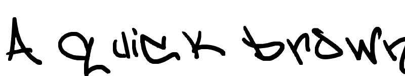 Preview of graffd Out Regular font