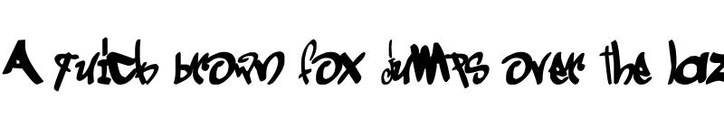 Preview of Graffogie Regular font