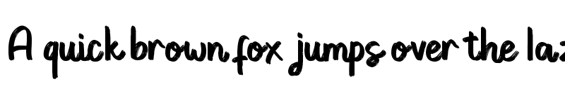 Preview of Granada Regular font