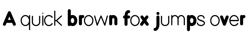 Preview of Grand normal font