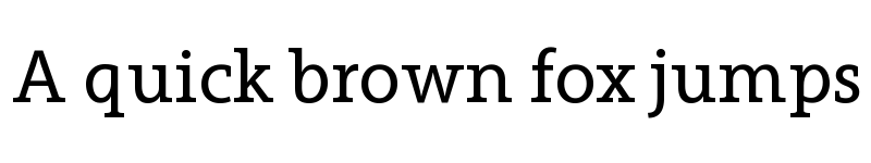 Preview of Grandesign Neue Serif Regular font