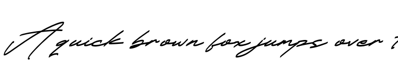 Preview of Grandest Script Italic font