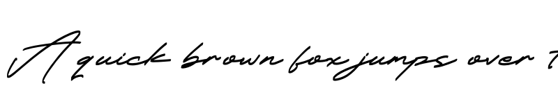 Preview of Grandest Script Regular font