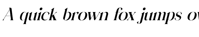 Preview of Grandest Serif Italic font