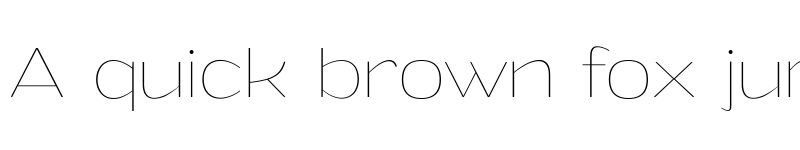 Preview of Grandi PERSONAL USE Thin font