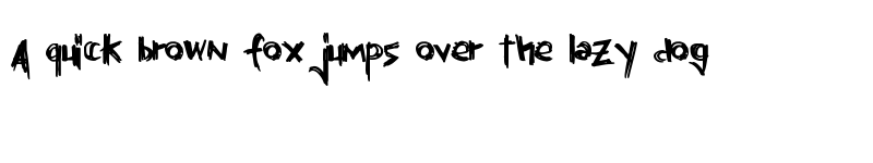 Preview of GrandiousVengeance Regular font