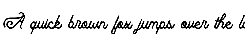 Preview of Grandmora Free font