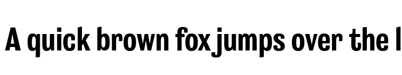 Preview of Grange Bold Condensed font