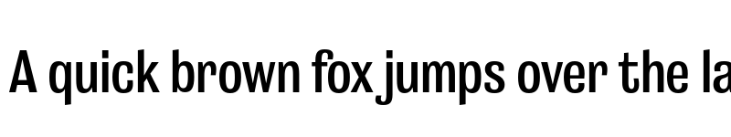 Preview of Grange Demi Bold Condensed font