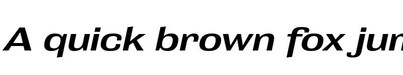 Preview of Grange Demi Bold Extended Italic font