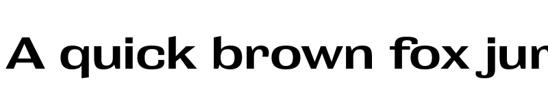 Preview of Grange Demi Bold Extended font