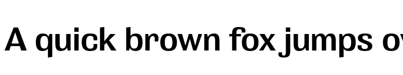 Preview of Grange Demi Bold font