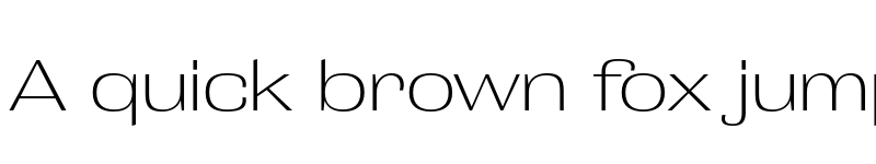 Preview of Grange Extra Light Extended font