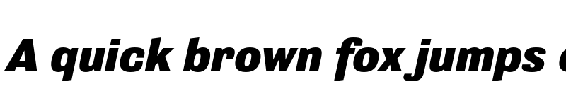 Preview of Grange Heavy Italic font