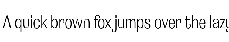 Preview of Grange Light Condensed font