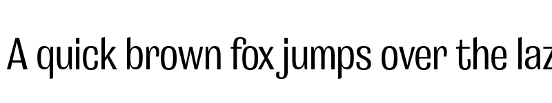 Preview of Grange Medium Condensed font