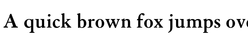 Preview of Granjon LT Bold font