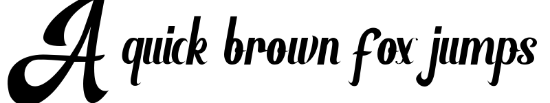 Preview of Grantsburg Demo Regular font