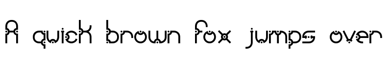 Preview of Granular BRK Normal font