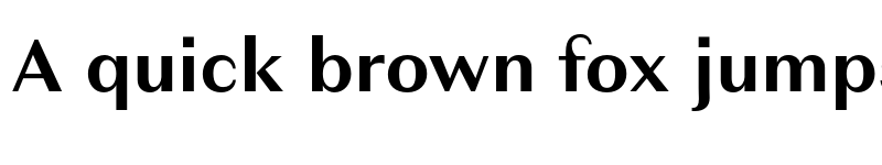 Preview of Granville Bold font