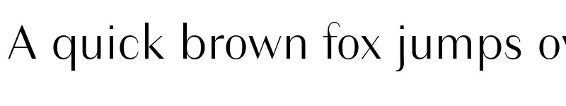 Preview of Granville Light font