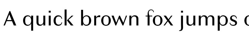 Preview of Granville Regular font