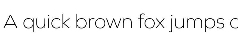 Preview of Graphie ExtraLight font